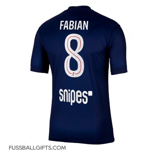 Paris Saint-Germain Fabian Ruiz #8 Fußballbekleidung Heimtrikot 2025-26 Kurzarm